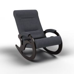 Кресло-качалка Вилла 11-Т-ГР (тканьвенге) ГРАФИТ в Тюмени - tumen.mebel24.online | фото