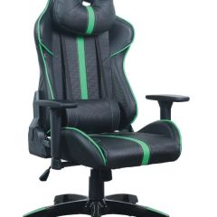 Кресло компьютерное BRABIX "GT Carbon GM-120" (черное/зеленое) 531929 в Тюмени - tumen.mebel24.online | фото