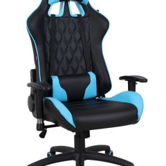 Кресло компьютерное BRABIX "GT Master GM-110" (черное/голубое) 531928 в Тюмени - tumen.mebel24.online | фото