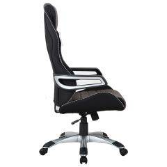 Кресло компьютерное BRABIX Techno GM-002 (ткань) черное/серое, вставки белые (531815) в Тюмени - tumen.mebel24.online | фото 4