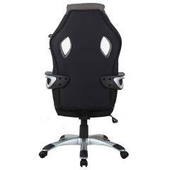 Кресло компьютерное BRABIX Techno GM-002 (ткань) черное/серое, вставки белые (531815) в Тюмени - tumen.mebel24.online | фото 6