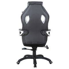 Кресло компьютерное BRABIX Techno Pro GM-003 (экокожа черное/серое, вставки серые) 531814 в Тюмени - tumen.mebel24.online | фото 8