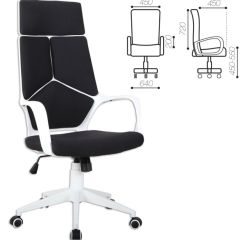 Кресло офисное BRABIX PREMIUM "Prime EX-515" (пластик белый, ткань, черное) 531812 в Тюмени - tumen.mebel24.online | фото 2