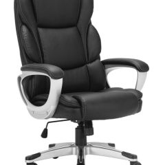 Кресло офисное BRABIX PREMIUM "Rest EX-555" (пружинный блок, экокожа, черное) 531938 в Тюмени - tumen.mebel24.online | фото