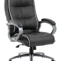 Кресло офисное BRABIX PREMIUM "Strong HD-009" (экокожа черная, ткань серая) 531945 в Тюмени - tumen.mebel24.online | фото