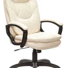 Кресло офисное BRABIX PREMIUM "Trend EX-568", экокожа, бежевое, 532102 в Тюмени - tumen.mebel24.online | фото