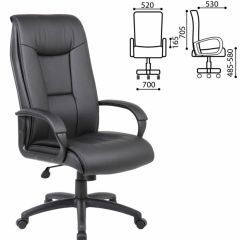 Кресло офисное BRABIX PREMIUM "Work EX-513" (экокожа, черное) 531943 в Тюмени - tumen.mebel24.online | фото 2