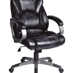 Кресло офисное BRABIX "Eldorado EX-504", экокожа, черное, 530874 в Тюмени - tumen.mebel24.online | фото