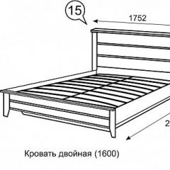 Кровать 1600 с ПМ София 15 в Тюмени - tumen.mebel24.online | фото 3