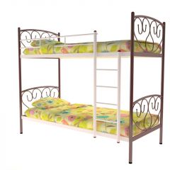 Кровать 2-х ярусная Злата 800*2000 (МилСон) в Тюмени - tumen.mebel24.online | фото 3