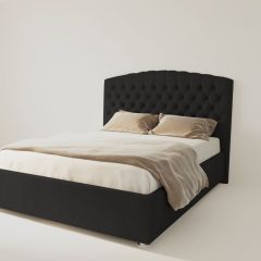Кровать Берлин с ПМ 900 (экокожа кольт ч) в Тюмени - tumen.mebel24.online | фото 2