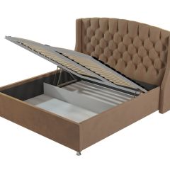 Кровать Франческа + Решетка+ПМ+Дно (1400) в Тюмени - tumen.mebel24.online | фото 3