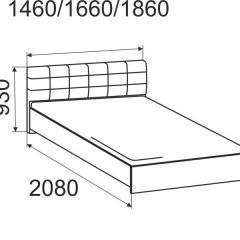 Кровать Лита с подъемным механизмом 1800*2000 в Тюмени - tumen.mebel24.online | фото 3