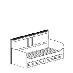 Кровать односпальная с ящиками №250 Белла в Тюмени - tumen.mebel24.online | фото 2