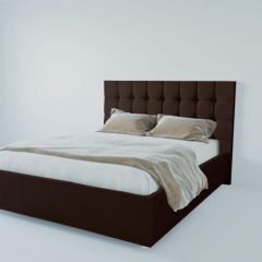 Кровать Венеция без основания 2000 (экокожа коричневая) в Тюмени - tumen.mebel24.online | фото
