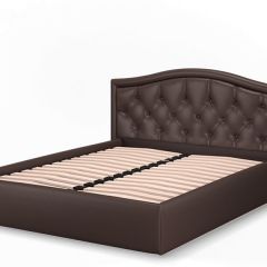 Кровать Стелла 1200 + Основание (Лесмо brown) коричневый в Тюмени - tumen.mebel24.online | фото 3