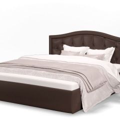 Кровать Стелла 1200 + Основание (Лесмо brown) коричневый в Тюмени - tumen.mebel24.online | фото 1