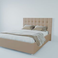 Кровать Венеция с ПМ 900 (велюр светло-серый) в Тюмени - tumen.mebel24.online | фото 2