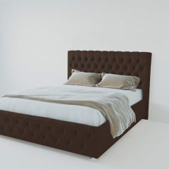 Кровать Версаль с ПМ 900 (экокожа коричневая) в Тюмени - tumen.mebel24.online | фото