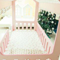 Кровать-домик без ящика 800*1600 (Розовый) в Тюмени - tumen.mebel24.online | фото 3
