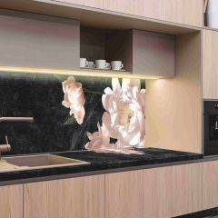 Кухонный фартук со столешницей (А-05) в едином стиле (3050 мм) в Тюмени - tumen.mebel24.online | фото