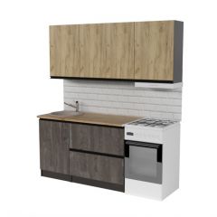 Кухонный гарнитур Адажио макси 1800 мм в Тюмени - tumen.mebel24.online | фото 4