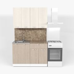 Кухонный гарнитур Ольга лайт 1 1200 мм в Тюмени - tumen.mebel24.online | фото 3