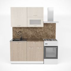 Кухонный гарнитур Ольга лайт 3 1200 мм в Тюмени - tumen.mebel24.online | фото 3