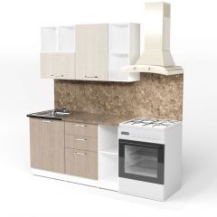 Кухонный гарнитур Ольга медиум 3 1400 мм в Тюмени - tumen.mebel24.online | фото 3