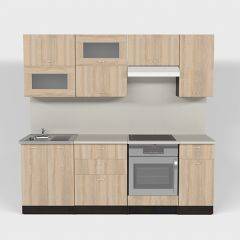 Кухонный гарнитур Симона компакт 2200 в Тюмени - tumen.mebel24.online | фото 3