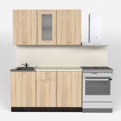 Кухонный гарнитур Симона медиум 1400 в Тюмени - tumen.mebel24.online | фото 3