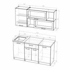 Кухонный гарнитур Симона стандарт 1600 в Тюмени - tumen.mebel24.online | фото 4