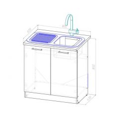 Кухонный гарнитур Виола экстра 3000 мм в Тюмени - tumen.mebel24.online | фото 20