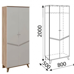 Лимба (гостиная) М01 Шкаф (2 двери) в Тюмени - tumen.mebel24.online | фото