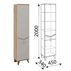 Лимба (гостиная) М03 Пенал в Тюмени - tumen.mebel24.online | фото