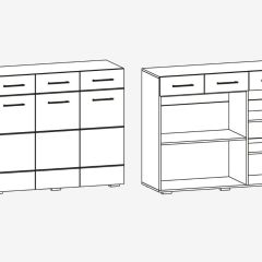 Модульная гостиная Фиеста (Венге/Белый глянец) в Тюмени - tumen.mebel24.online | фото 3