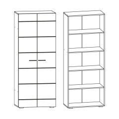 Модульная гостиная Фиеста (Венге/Белый глянец) в Тюмени - tumen.mebel24.online | фото 4