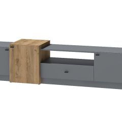 Модульная гостиная Квадро (ЛДСП дуб крафт золотой) в Тюмени - tumen.mebel24.online | фото 15