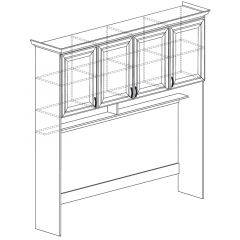 Надставка кровати №864 "Ралли" в Тюмени - tumen.mebel24.online | фото 2