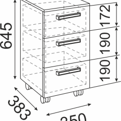 Подростковая Волкер (модульная) в Тюмени - tumen.mebel24.online | фото 27