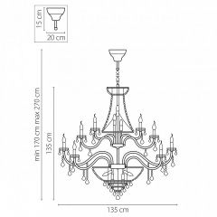 Подвесная люстра Osgona Classic 700511 в Тюмени - tumen.mebel24.online | фото 3