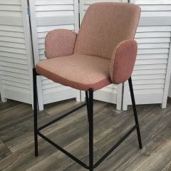 Полубарный стул NYX (H=65cm) VF109 розовый / VF110 брусничный М-City в Тюмени - tumen.mebel24.online | фото