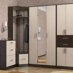 Прихожая ДИАНА-4 сек №10 (Венге/Дуб молочный) в Тюмени - tumen.mebel24.online | фото 3
