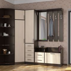 Прихожая ДИАНА-4 сек №29 (Венге/Дуб молочный) в Тюмени - tumen.mebel24.online | фото 3