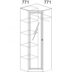 Прихожая Инна 4 Денвер темный в Тюмени - tumen.mebel24.online | фото 5