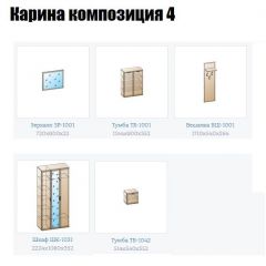 Прихожая Карина (модульная) в Тюмени - tumen.mebel24.online | фото 10