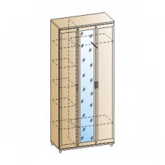 Прихожая Мелисса композиция 5 (Ясень Асахи) в Тюмени - tumen.mebel24.online | фото 2