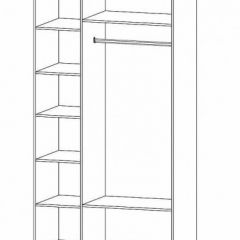 ГАММА Шкаф 3-х створчатый в Тюмени - tumen.mebel24.online | фото 2