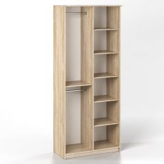 Шкаф 2-х створчатый Дуэт Люкс без зеркала в Тюмени - tumen.mebel24.online | фото 4