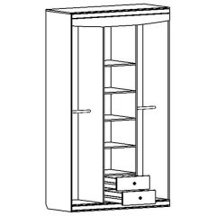 Шкаф 3-х дверный "Мария-Луиза 3" в Тюмени - tumen.mebel24.online | фото 6